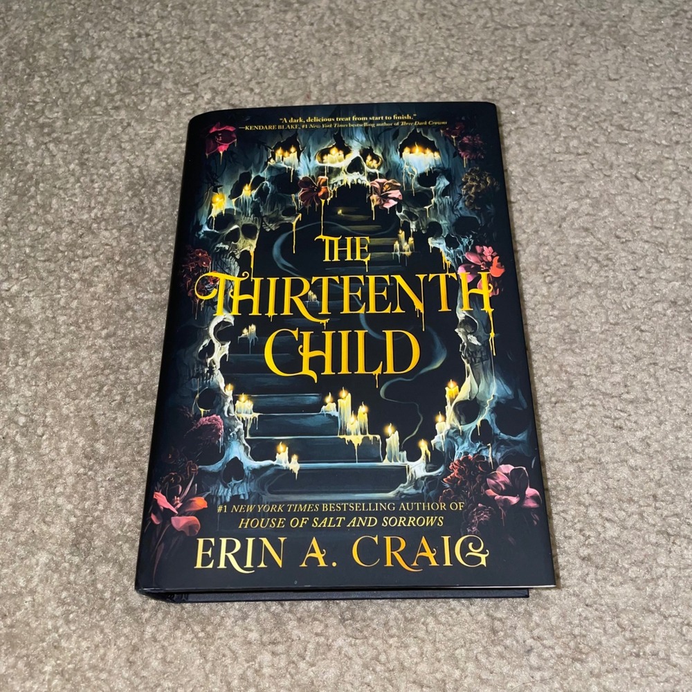The Thirteenth Child Erin A Craig Hardcover Gothic Fantasy Novel Delacorte Press